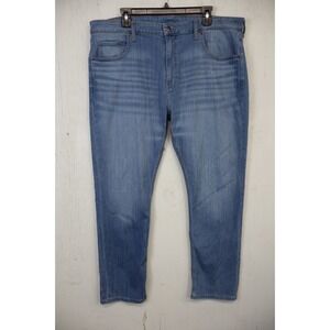 True Classic Men's 5 Pocket High Stretch Straight Jeans - Size 40x30 Rayon Slim